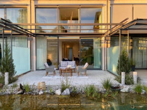 Art House - Luxuriöses Design Ferienhaus mit privatem Atelier und Südterrasse im Inntal - 149 qm